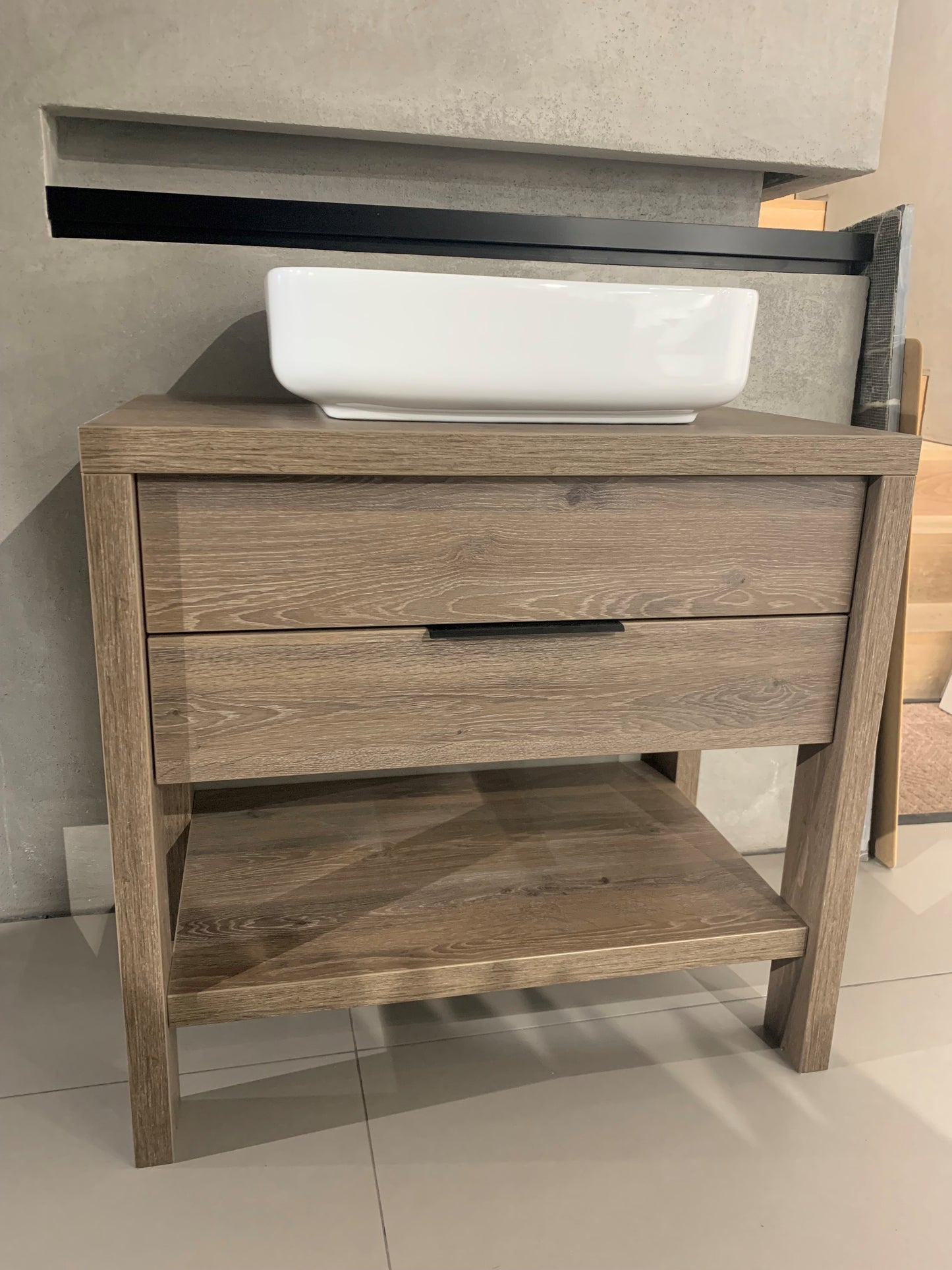 800MM VANITY BASIN UNIT & SIT ON SINK