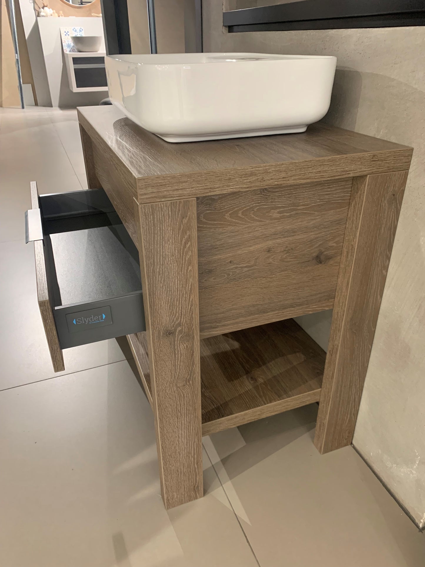 800MM VANITY BASIN UNIT & SIT ON SINK