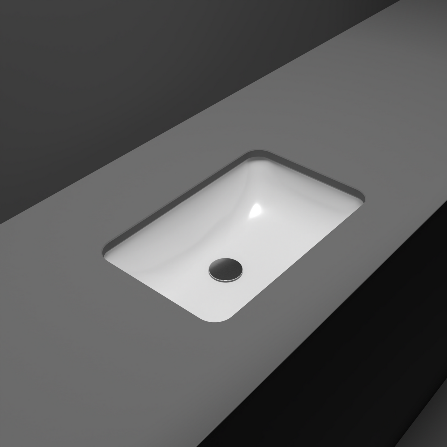 Undercount Basin - 480mm Wide