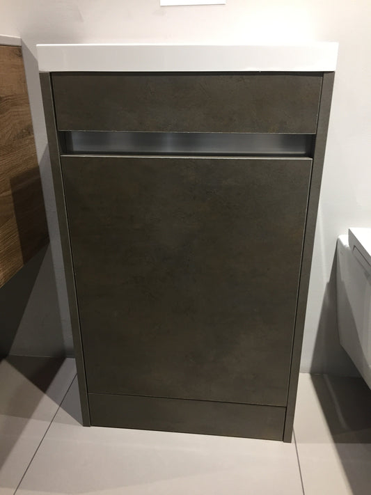 504MM CLOAKROOM JULE BASIN UNIT - METALLIC BRONZE