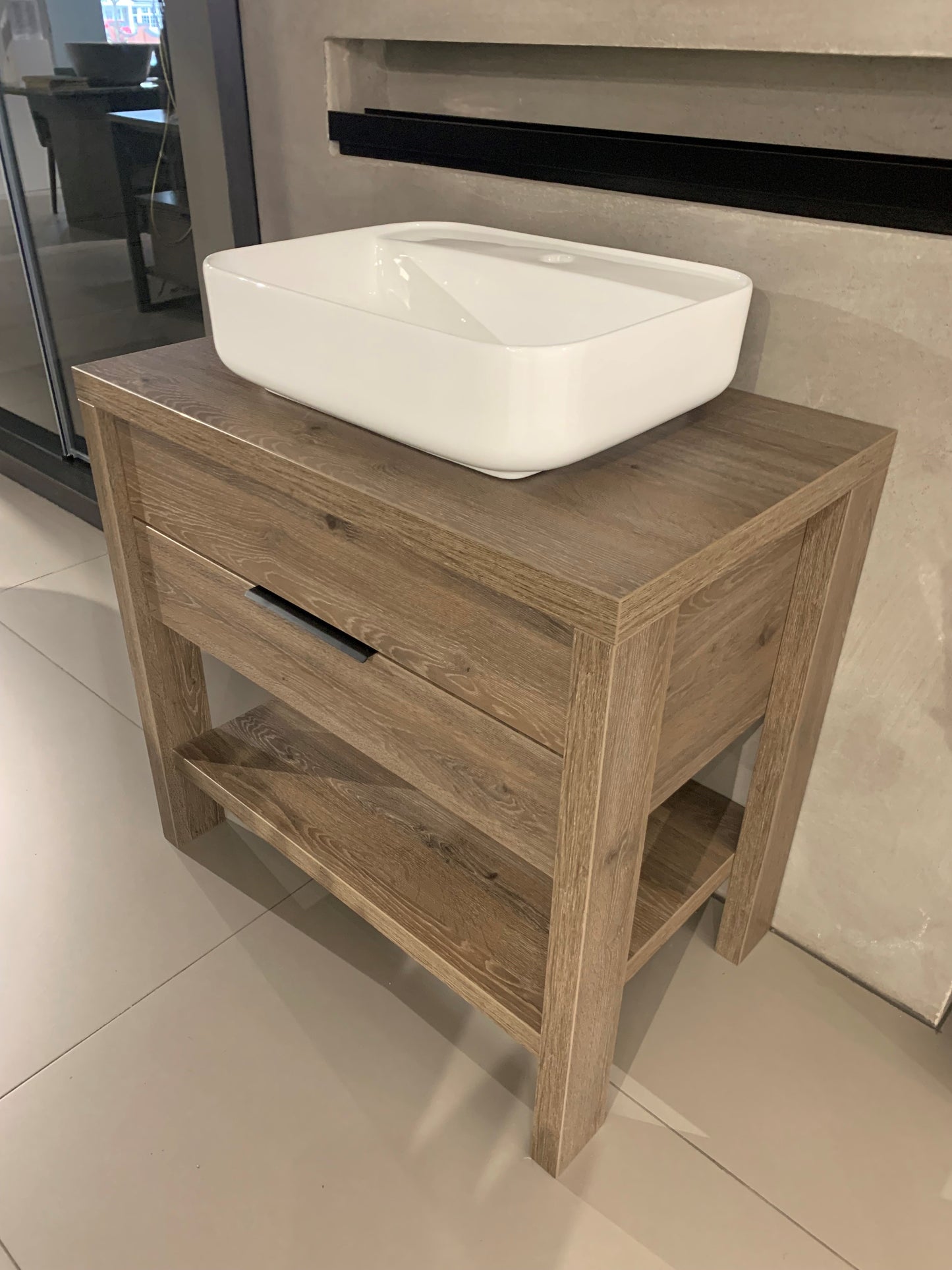 800MM VANITY BASIN UNIT & SIT ON SINK